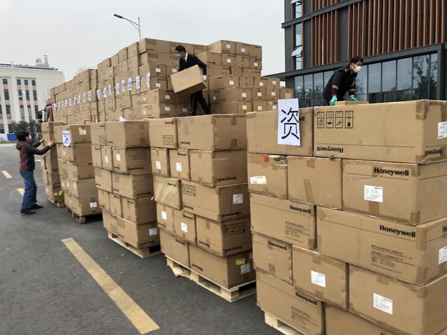 霍尼韋爾捐贈物資送達湖北50家醫院