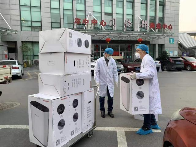 霍尼韋爾捐贈物資送達湖北50家醫院